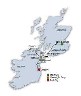 2027 Scottish and Irish Sampler 7 Days6 Nights