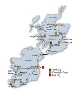 2027 Scottish and Irish Dream 14 Days13 Nights