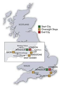 2027 Gems of Southern England 8 Days7 Nights