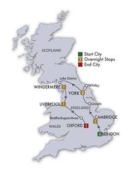 2027 Gems of Northern England 9 Days8 Nights