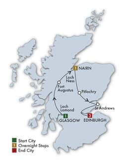 2025 Taste of Scotland 6 Days5 Nights