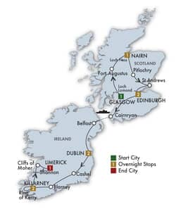 2027 Taste of Scotland and Ireland 10 Days9 Nights