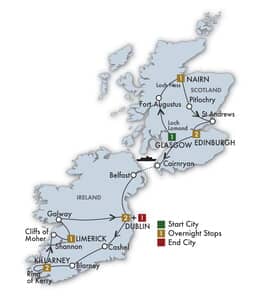 2027 Taste of Scotland and Ireland 11 Days10 Nights