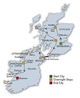 2026 Scots Irish Tour 11 Days10 Nights