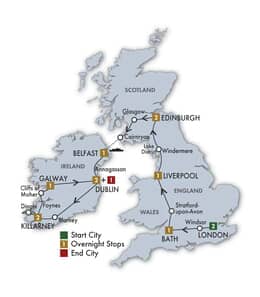 2027 Taste of Britain and Ireland 14 Days13 Nights