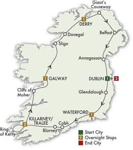 2027 Irish Adventure 9 Days8 Nights