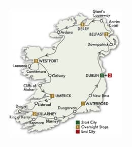 2025 Irish Classic SelfDrive 13 Days12 Nights