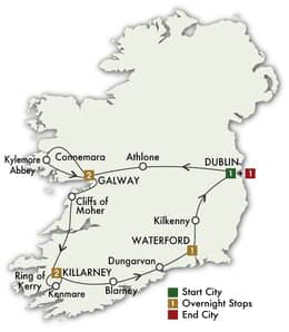 2027 Irish Gold 8 Days7 Nights