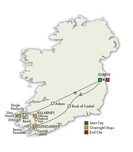 2027 Ireland Walking and Hiking Cork to Kerry 9 Days8 Nights
