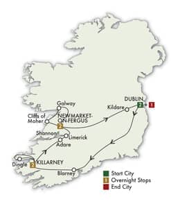 2026 Best of Ireland South SelfDrive (Tour A) 8 Days7 Nights