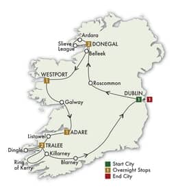 2027 Irelands Wild Atlantic Way 9 Days8 Nights