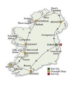 2027 Jewels of Ireland 14 Days13 Nights