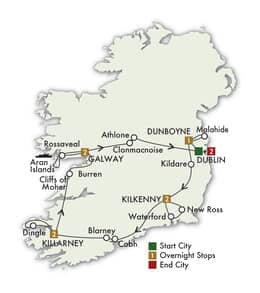 2026 Irish Legends SelfDrive 10 Days9 Nights