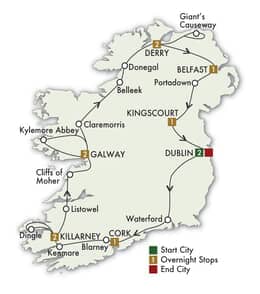 2027 Irish Odyssey 12 Days11 Nights
