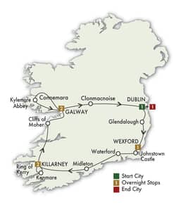 2025 Irish Spirit SelfDrive 8 Days7 Nights