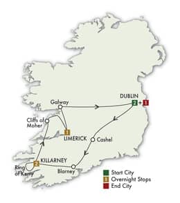 2025 Taste of Ireland SelfDrive 7 Days6 Nights