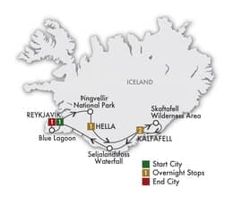 2027 Northern Lights Quest of Iceland 6 Days5 Nights