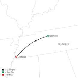 Music Cities Nashville and Memphis (NF2027)