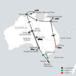 Spectacular Australia with the Historic Ghan Train (PQ2027)