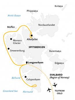 Intro to Spitsbergen: Fjords, Glaciers and Wildlife of Svalbard