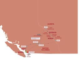 Iconic Rockies and Western Canada with Rocky Mountaineer Goldleaf