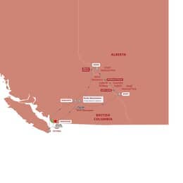 Spectacular Canadian Rockies with Rocky Mountaineer (Goldleaf)