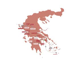 Secrets of Greece including Corfu with Santorini Extension