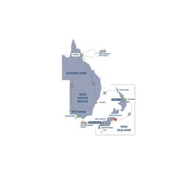 Contrasts of Australia and New Zealand