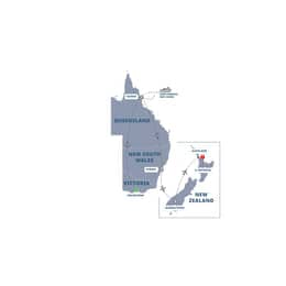 Australia and New Zealand Panorama