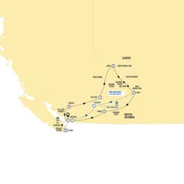 Panoramic Canadian Rockies