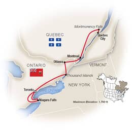 Canadas Capital Cities plus Niagara Falls