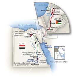 Jordan and Egypt Petra to the Pyramids, Small Groups