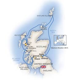 Legendary Scottish Isles, Edinburgh and Glasgow Westbound