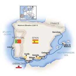 Treasures of Spain and Portugal Westbound
