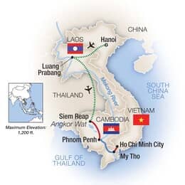 The Mekong, Vietnam, Laos and Cambodia