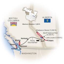 The Best of Western Canada and Rocky Mountaineer