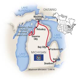 Michigans Lakes and Mackinac Island 