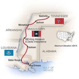 Music of America Nashville to New Orleans