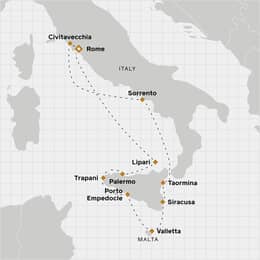 Rome, Sicily and Malta