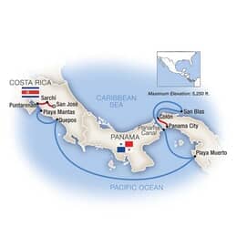 The Panama Canal and Costa Rica Eastbound