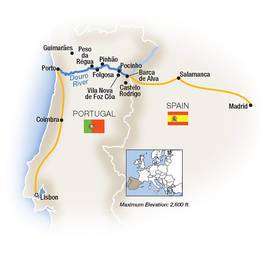 tauck travel spain