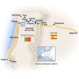 Iberian Capitals Lisbon, Madrid and the Douro Westbound