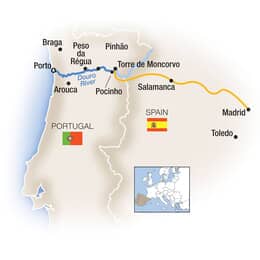 Exploring the Douro, Plus Madrid Eastbound