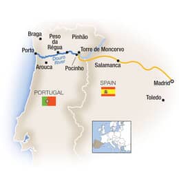 Exploring the Douro, Plus Madrid Westbound