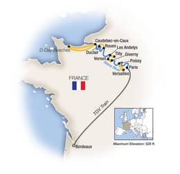 Bordeaux, Paris and The Seine