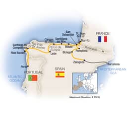 Northern Spain Barcelona to Porto