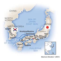 Sakura Seas Japan and South Korea Westbound