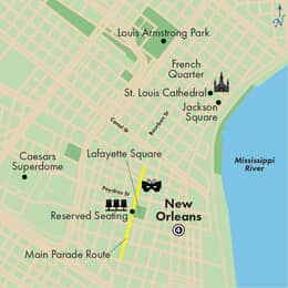 5 Day Mardi Gras and New Orleans Celebration