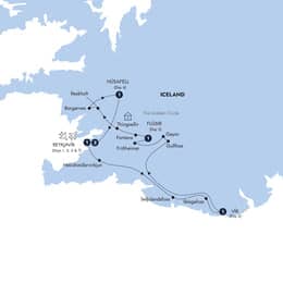 Scenic Iceland and the Northern Lights Classic Group, Winter