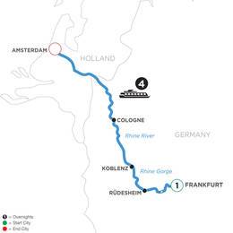 A Taste of the Rhine with 2 Nights in Frankfurt (Northbound) (WFAQ2022)